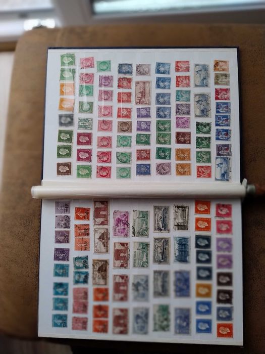 Stare znaczki francuskie od 1853r.