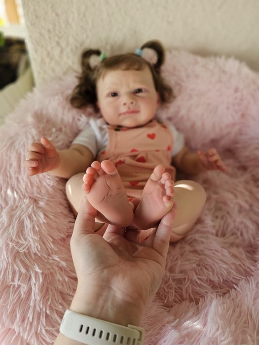 Bebé Reborn original para colecionador com certificado boneca