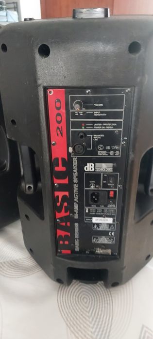 Par de colunas marca db technologies basic bom estado