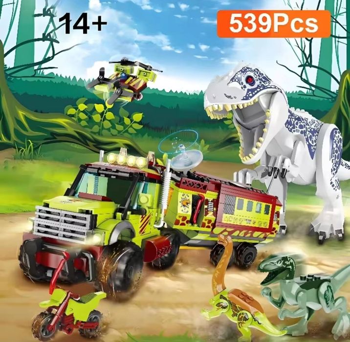 Конструктор Jurassic park 532 блоков Lego