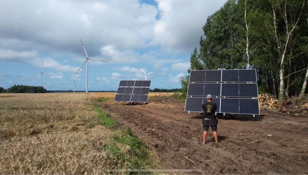 Solar tracker , Traker solarny 6x600W /3.6 KW/ Producent