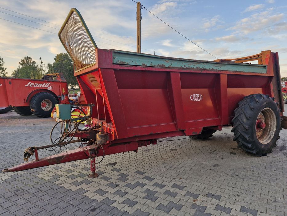 Rozrzutnik obornika Carrat EV10AC 2001 rok Płynny posuw