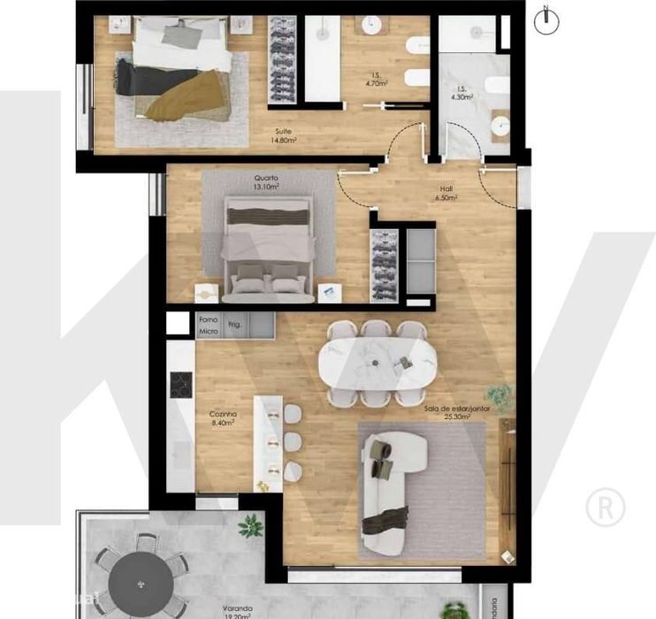 T2 NOVO Pombal 140.70m2 — Pombal, Leiria