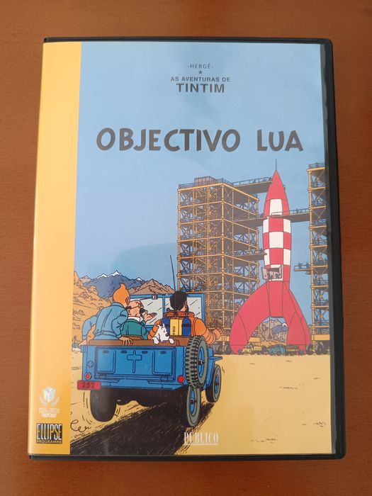 DVD Tintim objetivo lua