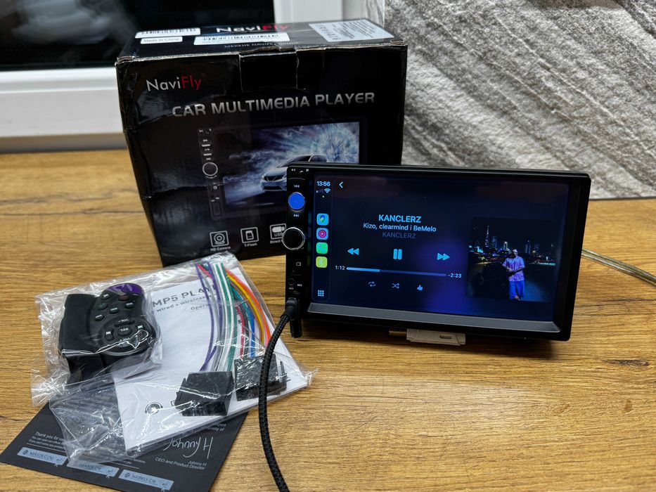 radio 2 din navifly carplay,android auto