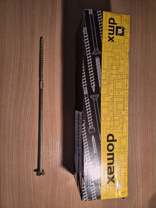 Wkręty do drewna ciesielskie talerzowe 8x300 torx 35 szt AZ