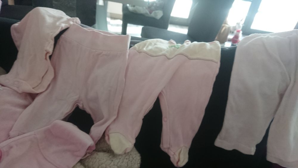 Duża paczka , ubranka, wyprawka dla dziewczynki