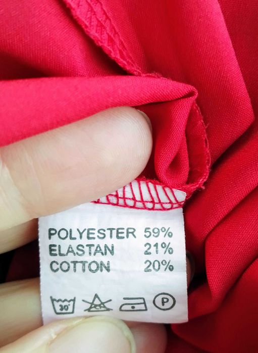 Сарафан С М красный длинный, пуговицы, завязки, беременным, кормящим