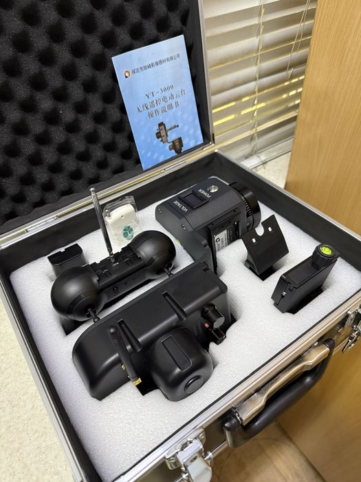 Моторизованная головка штатива Pan Tilt ZIFON YT-3000