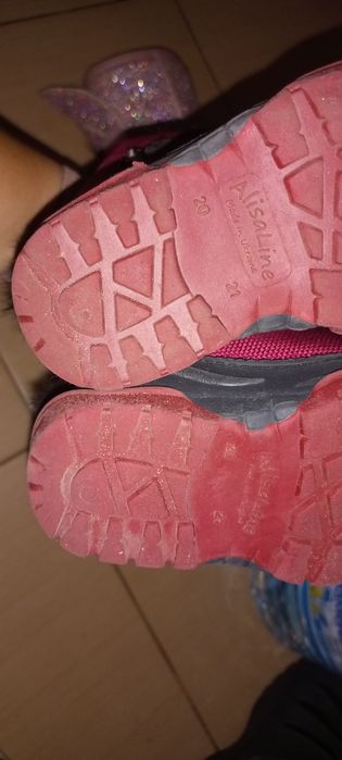 Зимові чобітки для дівчинки