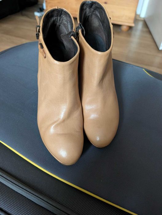 Piękne Hiszpańskie Botki Zinda rozm. 39 skóra naturalna