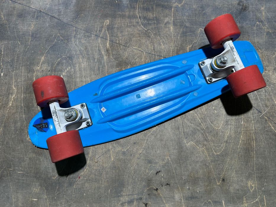 Deskorolka mini, fiszka, dla dzieci, Decathlon, Oxelo 55cm