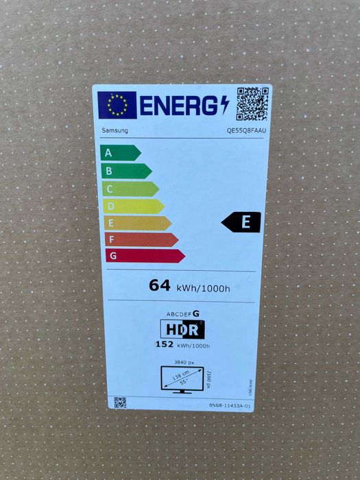 Телевізор Samsung QE55Q8FA НОВИНКА 2025 Нові! Запечатані!