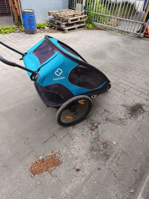Hamax Outback One – przyczepka rowerowa / wózek 2w1