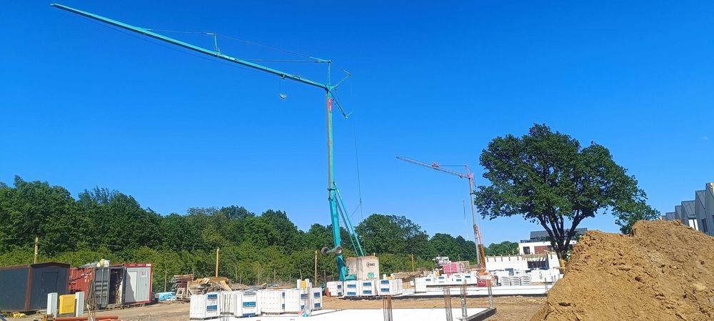 Dźwig budowalny Dźwig dekarski Dźwig Wieżowy Dźwigi WYNAJEM