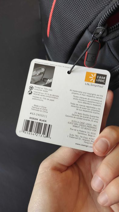 Сумка для камери НОВА: CASE LOGIC Compact System/Hybrid Camera