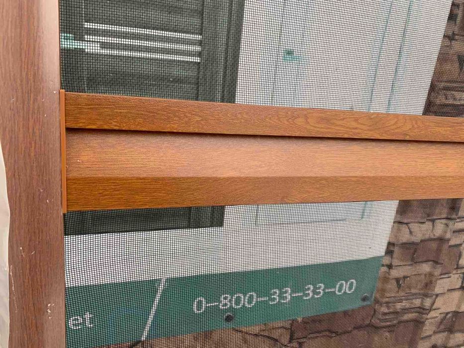 Антимоскітна сітка дверна Elit, Золотий дуб