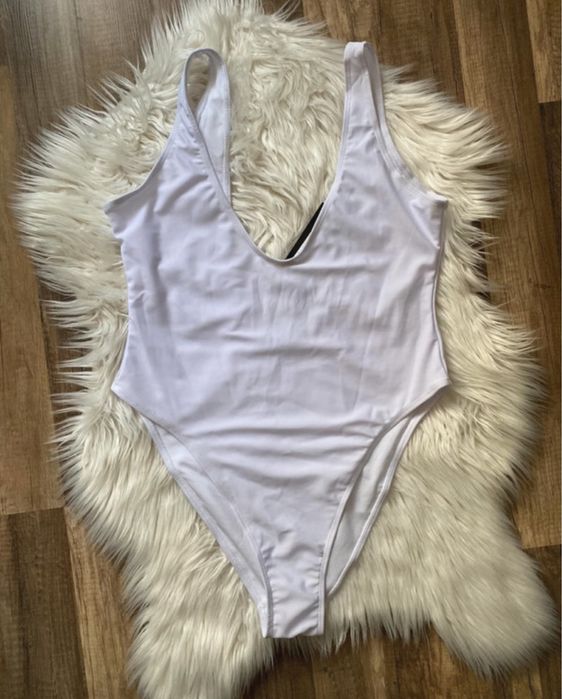 Strój kąpielowy biały damski nowy