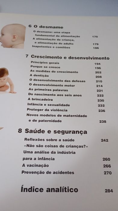 Livro Gravidez e primeiros anos