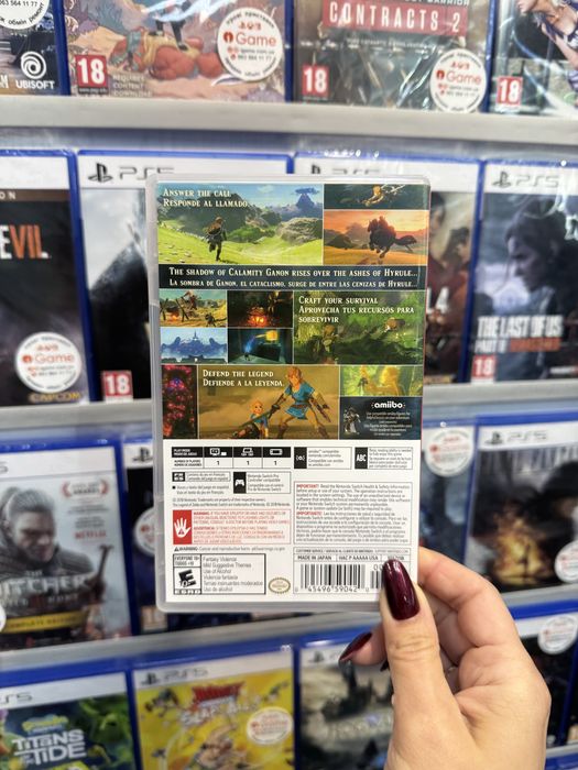 The Legends Of Zelda Breath Of The Wild, Nintendo Switch, igame
