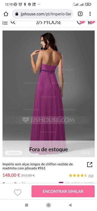 Vestido de cerimônia