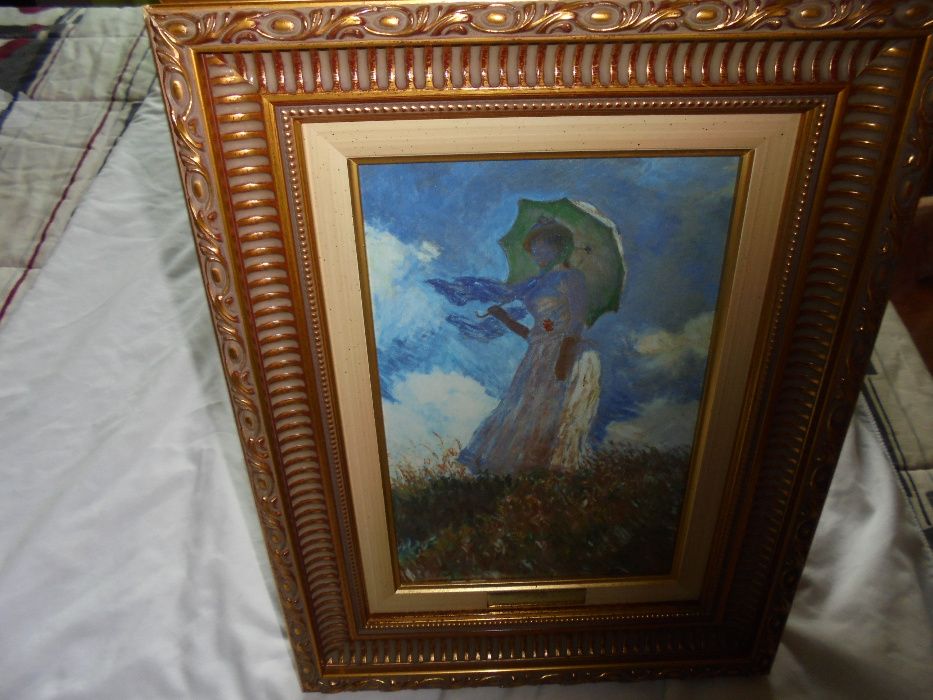 Seis quadros Quadros emoldurados Art Gallery,  MONET - com certificado