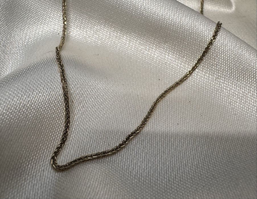 Złoty łańcuszk 14K  1,3gr  dł 40cm