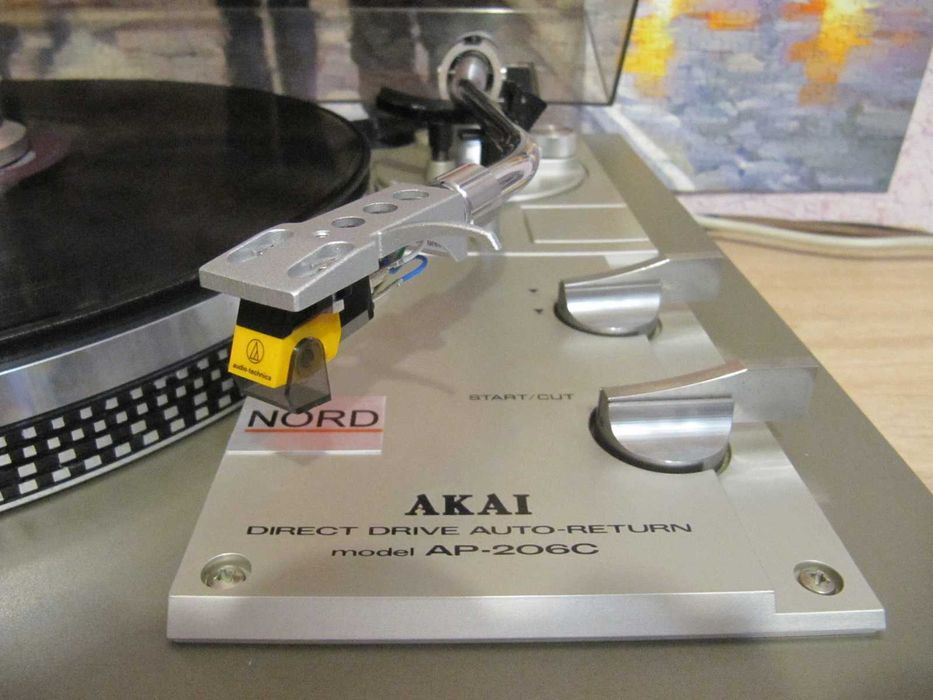 Виниловый Проигрыватель / Програвач - AKAI AP-206C HI-FI *Japan - TOP Model