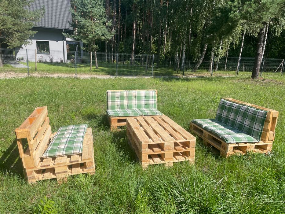 Meble ogrodowe z palet