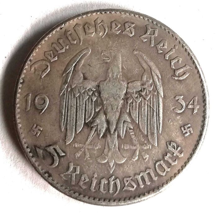 5 marek 1934 Kościół Garnizonowy w Poczdamie z datą