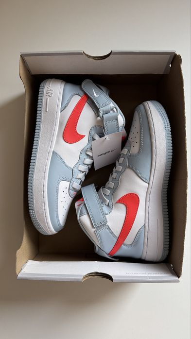 Nowe, nieużywane Nike Air Force 1 Mid EasyOn r. 37.5, wkładka 23.5 cm