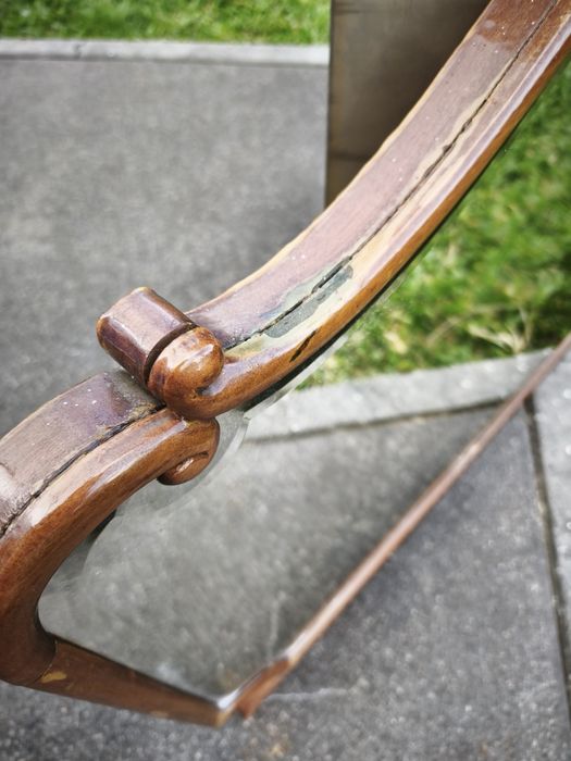 2 espelhos antigos de cómoda.