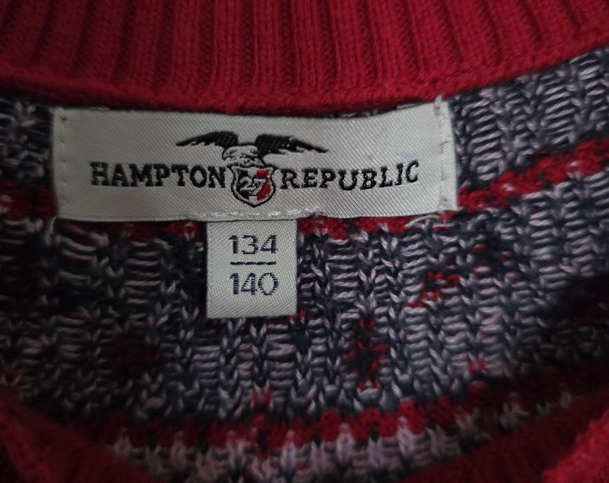 Kappahl Hampton Republic-sweterek Świąteczny dla chłopca r.134/140cm