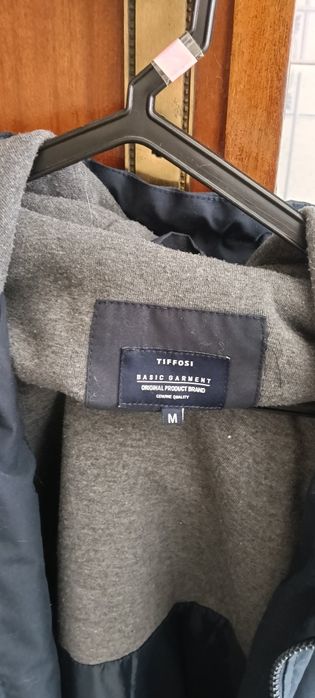 Parka de homem azul