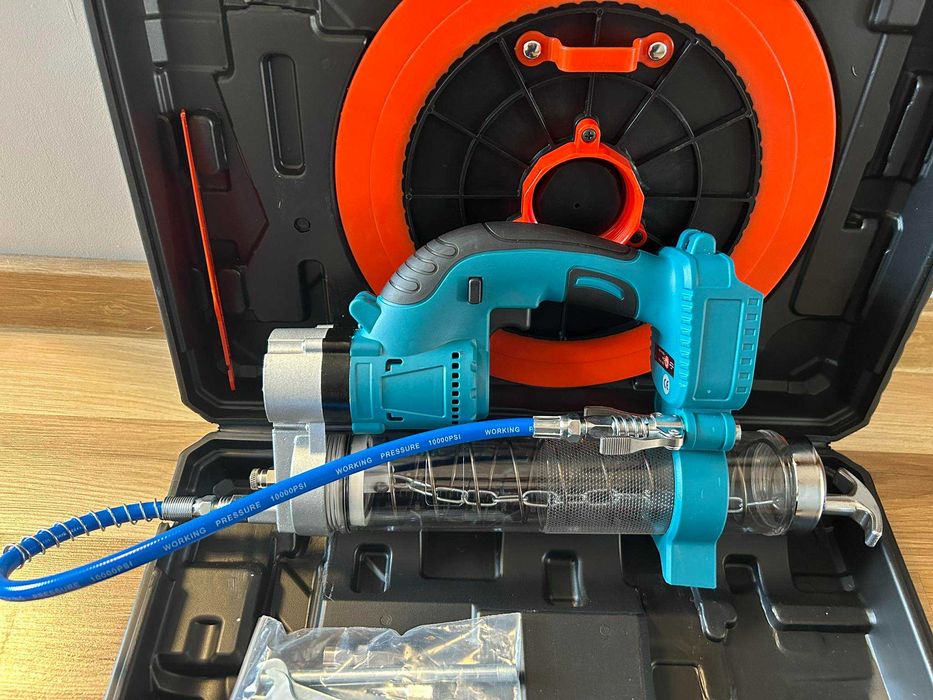 !OSTATNIE SZTUKI! Smarownica akumulatorowa 10000 PSI Gisam – HIT!