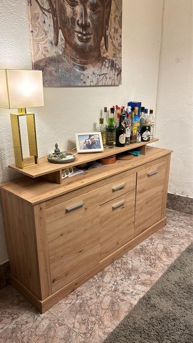 Movel de sala cor castanho claro