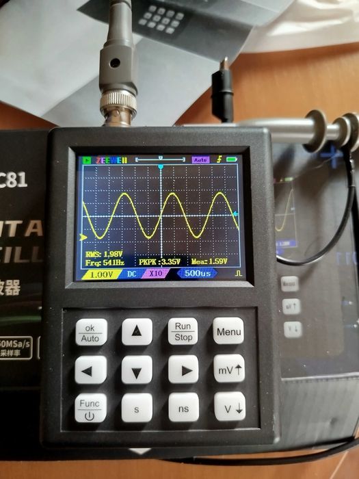 Осцилограф DSO1C81 Zeeweii 80Mhz