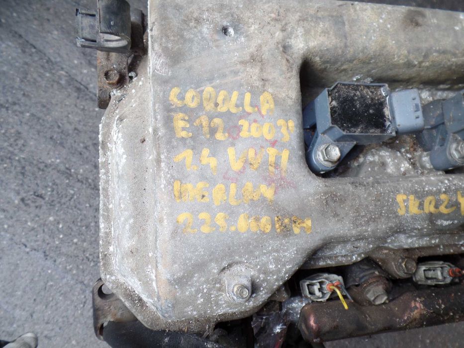 Lut6 Silnik toyota corolla e12 1.4vvti 16v  gwarancja