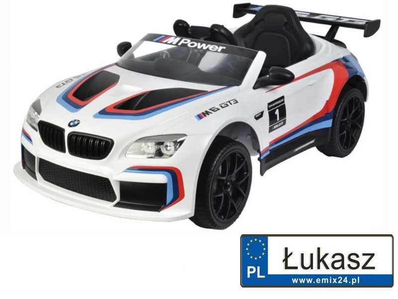 Auto Autko na akumulator BMW M6 GT3 amortyzatory pianka