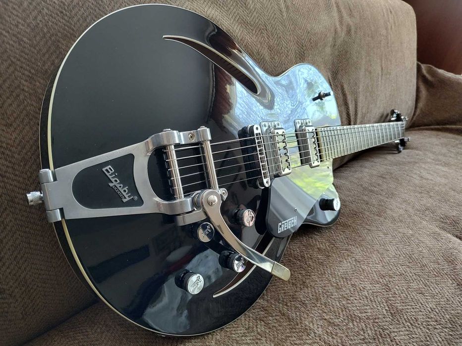 Gretsch 5620T Electromatic Korea gitara elektryczna semi hollowbody Bigsby, futerał Epiphone