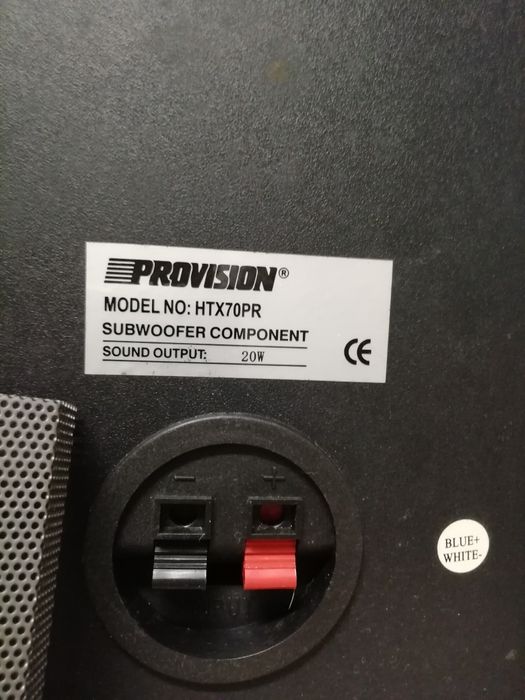 Culunas 5.1 subwofer passivo HTX70PR