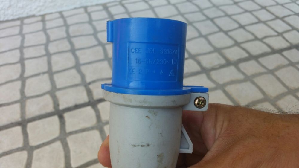 Tomada/Ficha Monofasica 16Amp