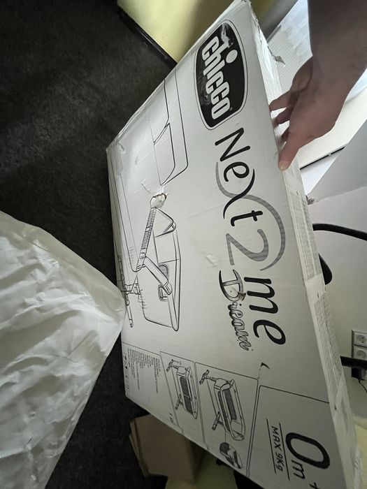 Dostawka Chicco next 2 me dream, materac Rucken