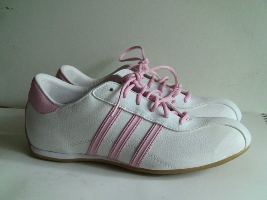 Новые кожаные кроссовки на девочку ADIDAS 37рaзмера
