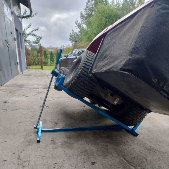 podnosnik do traktorka ogrodowego podnośnik do kosiarki 400 kg Nowy!