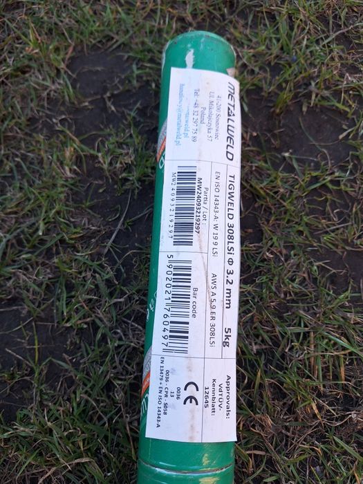 Drut spawalniczy nowy