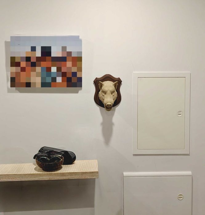 Cabeça de Javali – Decoração de Parede 3D