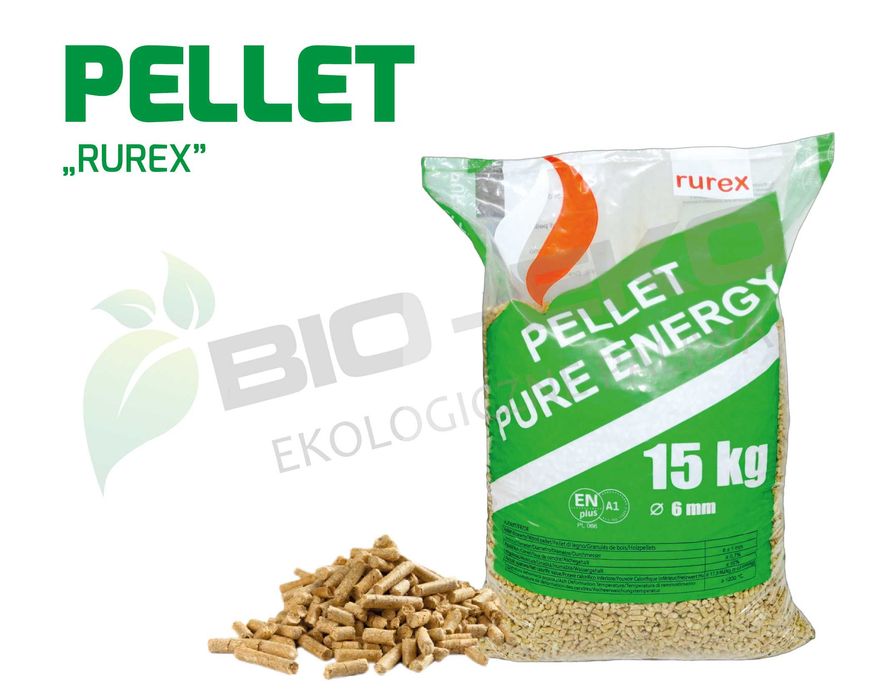 Pellet RUREX A1 ENplus BioEko Barlinek Olczyk Igła Kuczkowicz Wirex