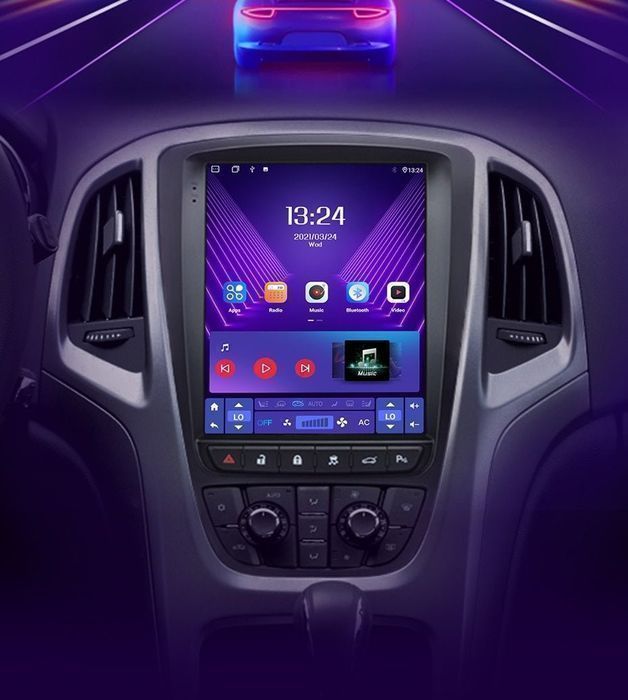 Radio Android 15 9,7” CarPlay Android Auto – Opel Astra J 2009–2013 GPS Nawigacja Stacja Multimedialna WiFi Bluetooth DSP 4G LTE PL 2GB/32GB