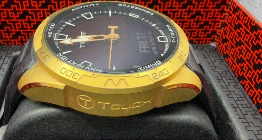 Tissot T Touch Solar Connect jak nowy! Tytan szkło szafirowe